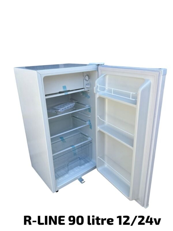 R-LİNE  90 lt karavan buzdolabı 12/24v beyaz - Görsel 4