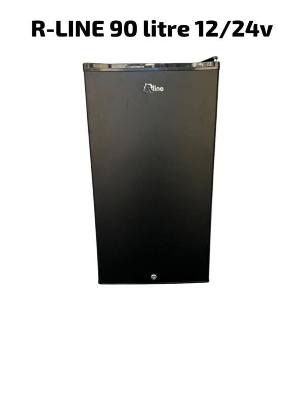 R-LİNE 90 lt  karavan  tekne buzdolabı 12/24v siyah