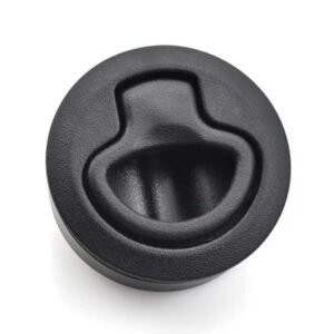 titanium 65mm banyo kapı kilidi çift yönlü siyah