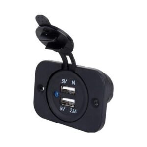 SELAUX  kapaklı marin usb söket 12v