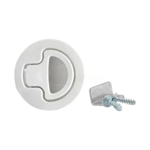 titanium 65mm banyo kapı kilidi çift yönlü beyaz